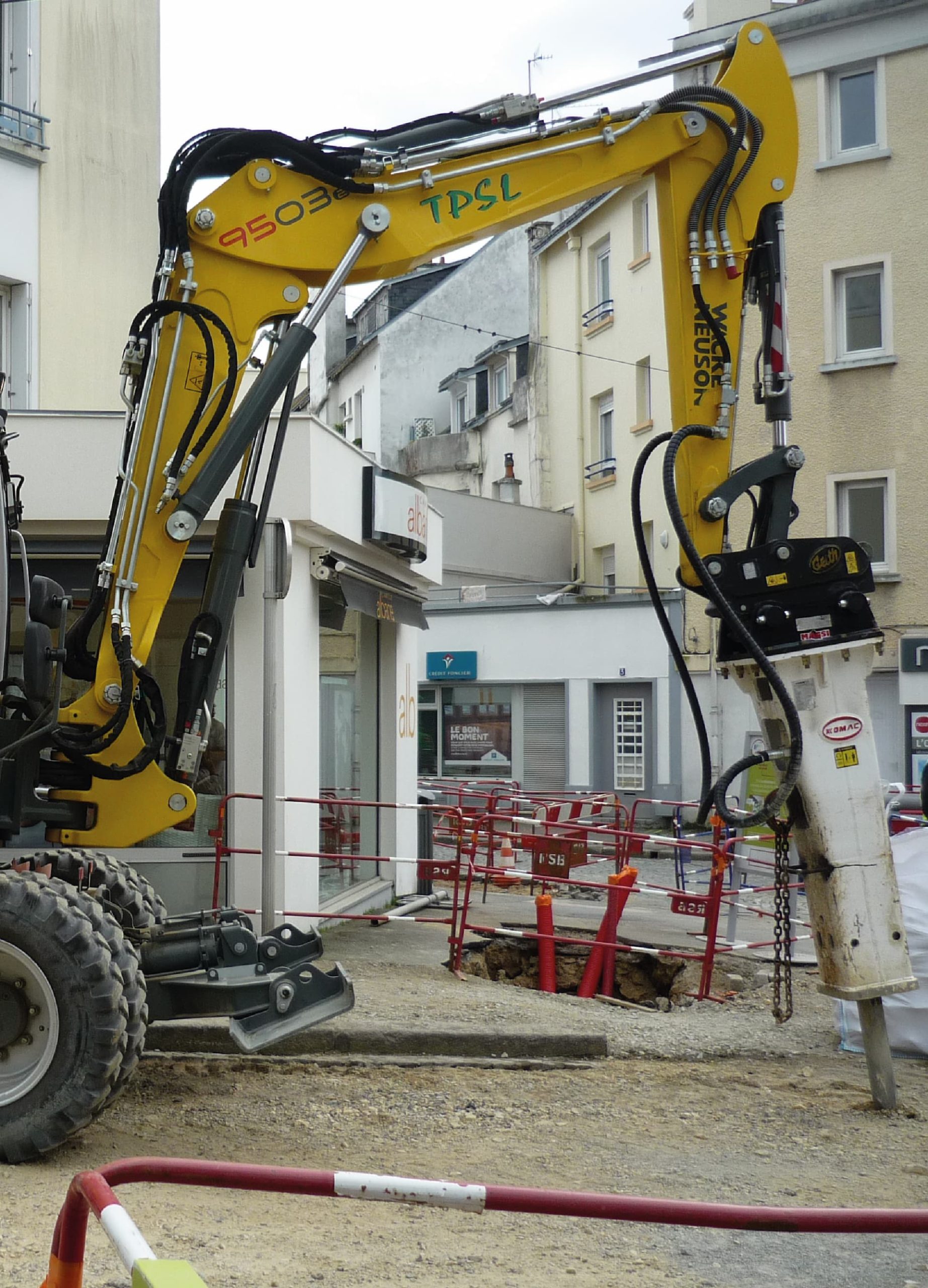 Chantier rue de Lorient