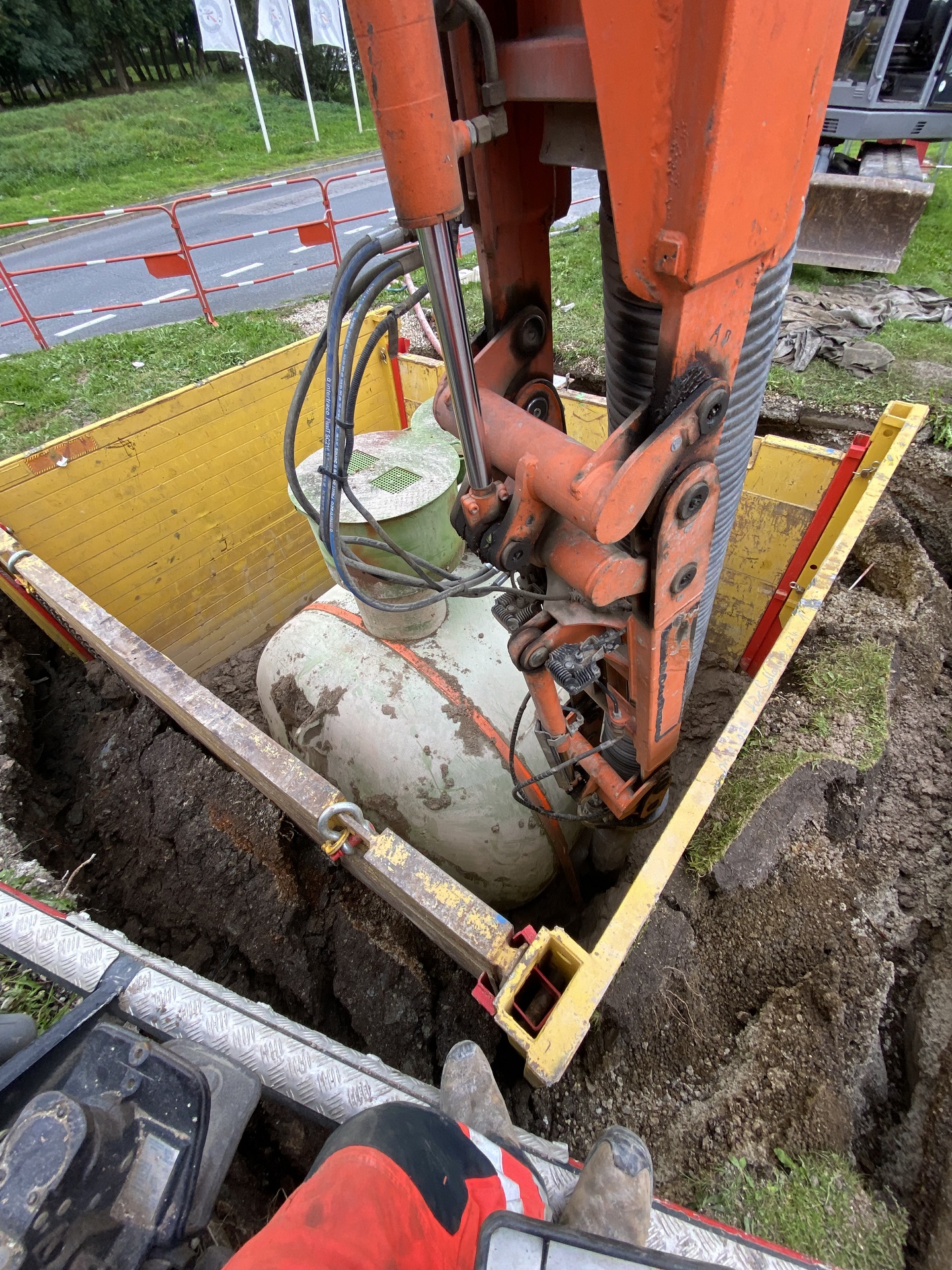 Travaux par aspiration, déblaiement par méthode douce.
