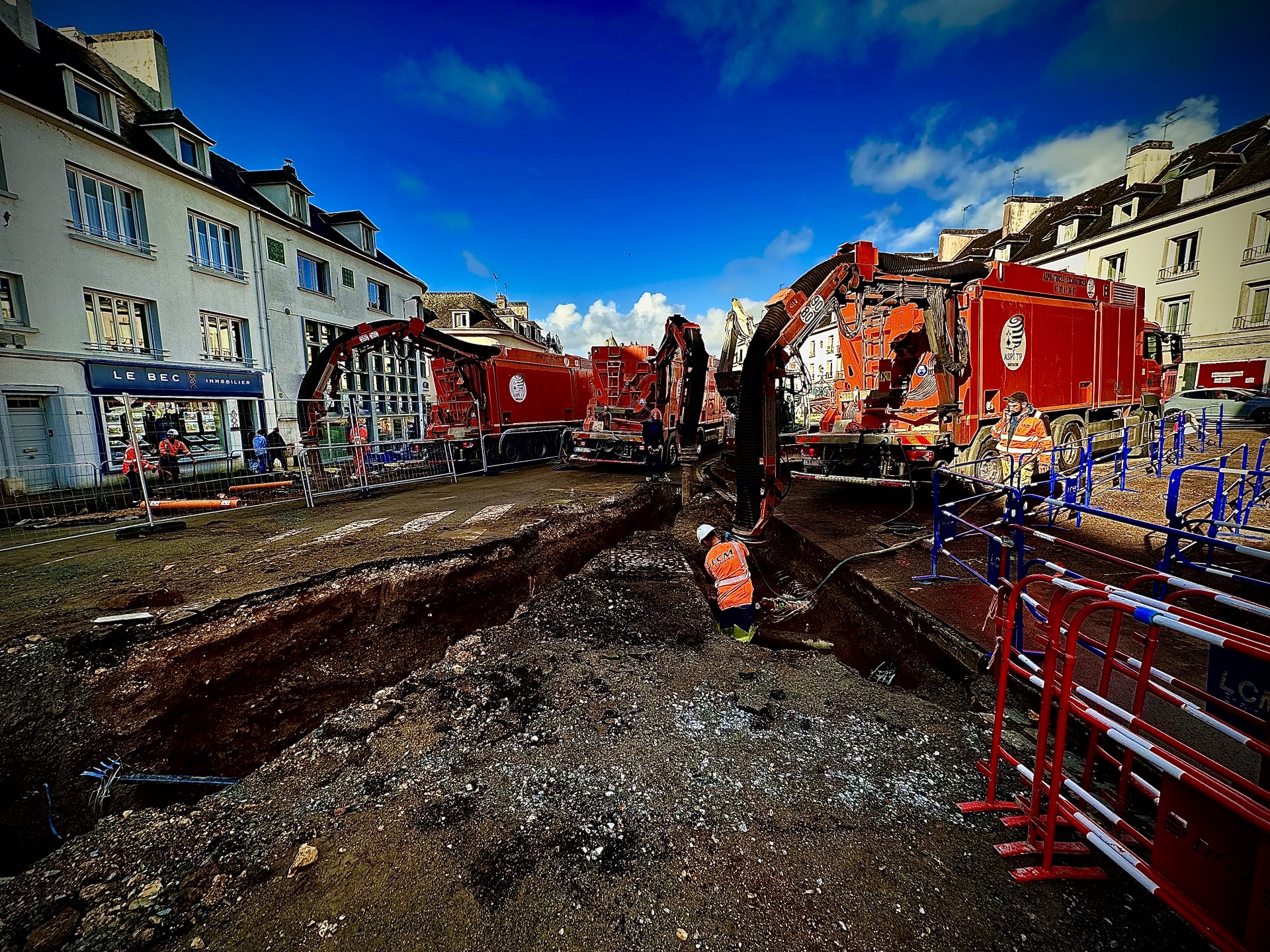 Travaux centre historique Hennebont, exigences en matière environnementale .