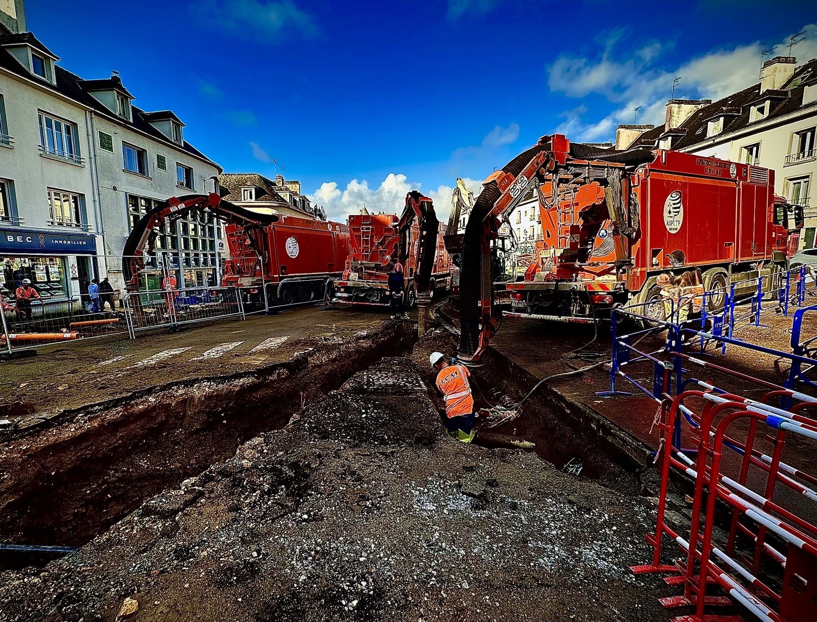 Travaux centre historique Hennebont, exigences en matière environnementale .